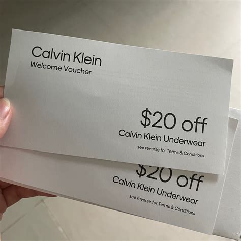 calvinklein voucher